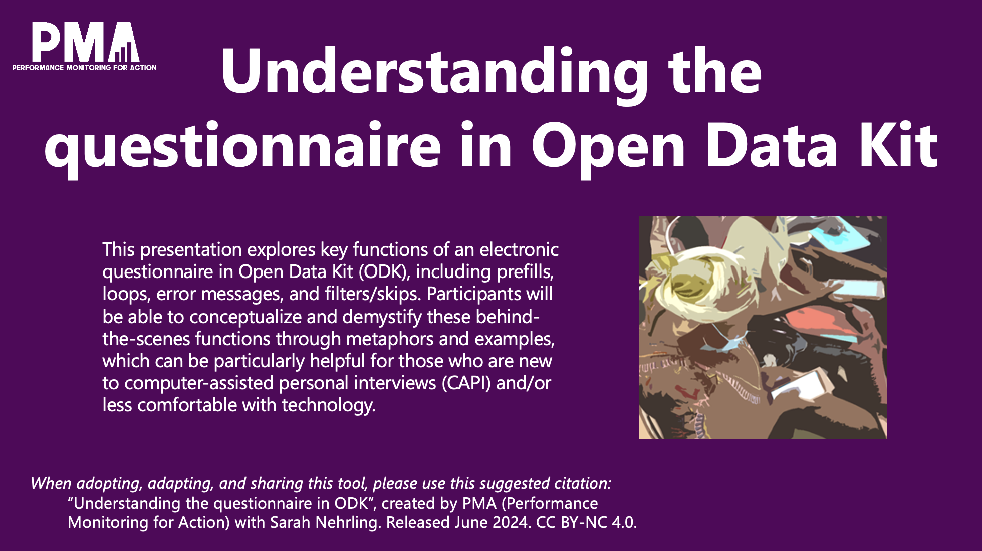 Understanding the Questionnaire in Open Data Kit